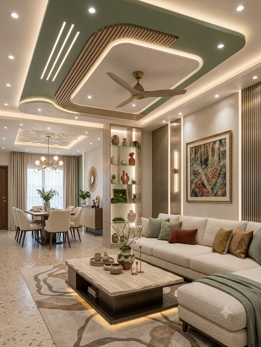 Architectural false ceiling