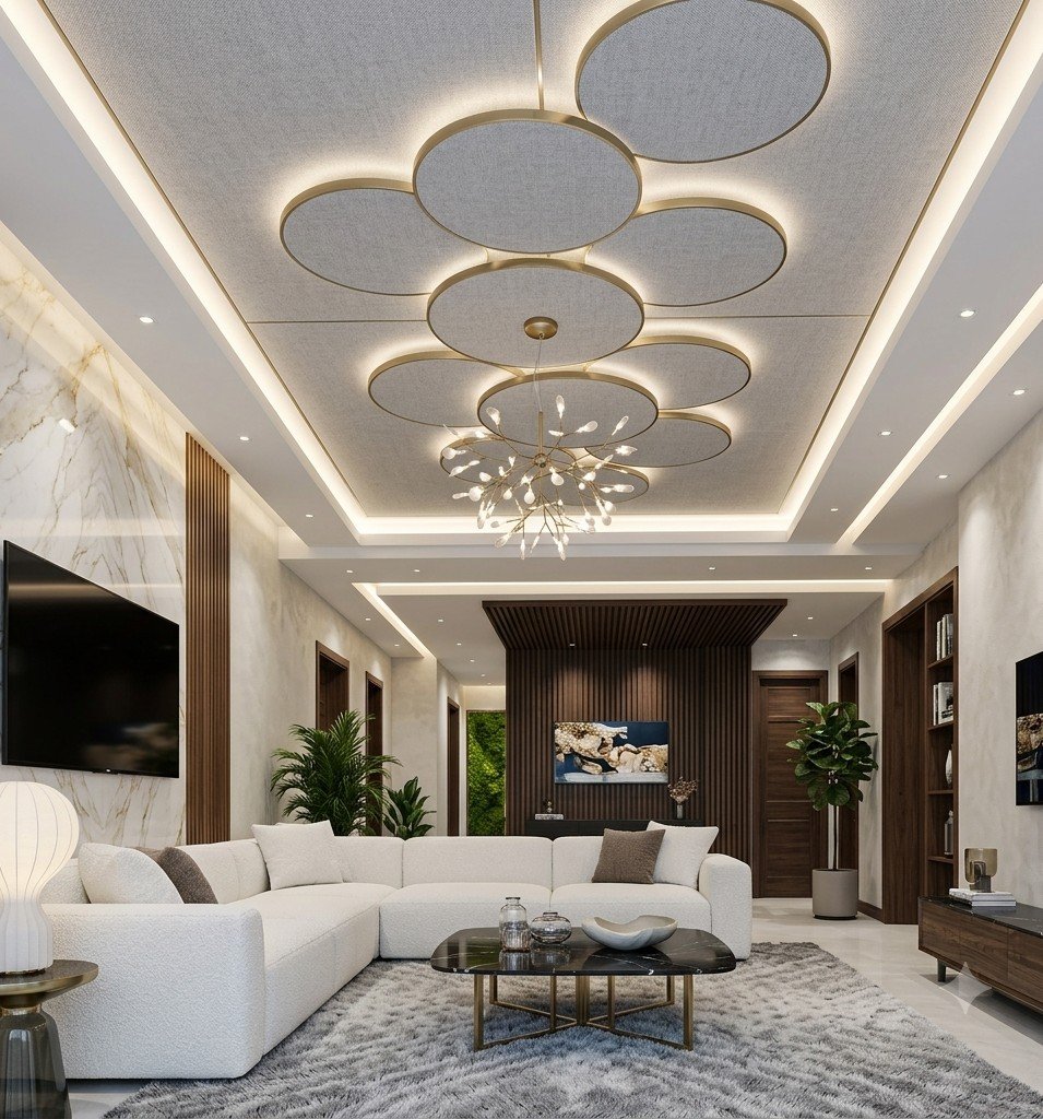 Exquisite false ceiling