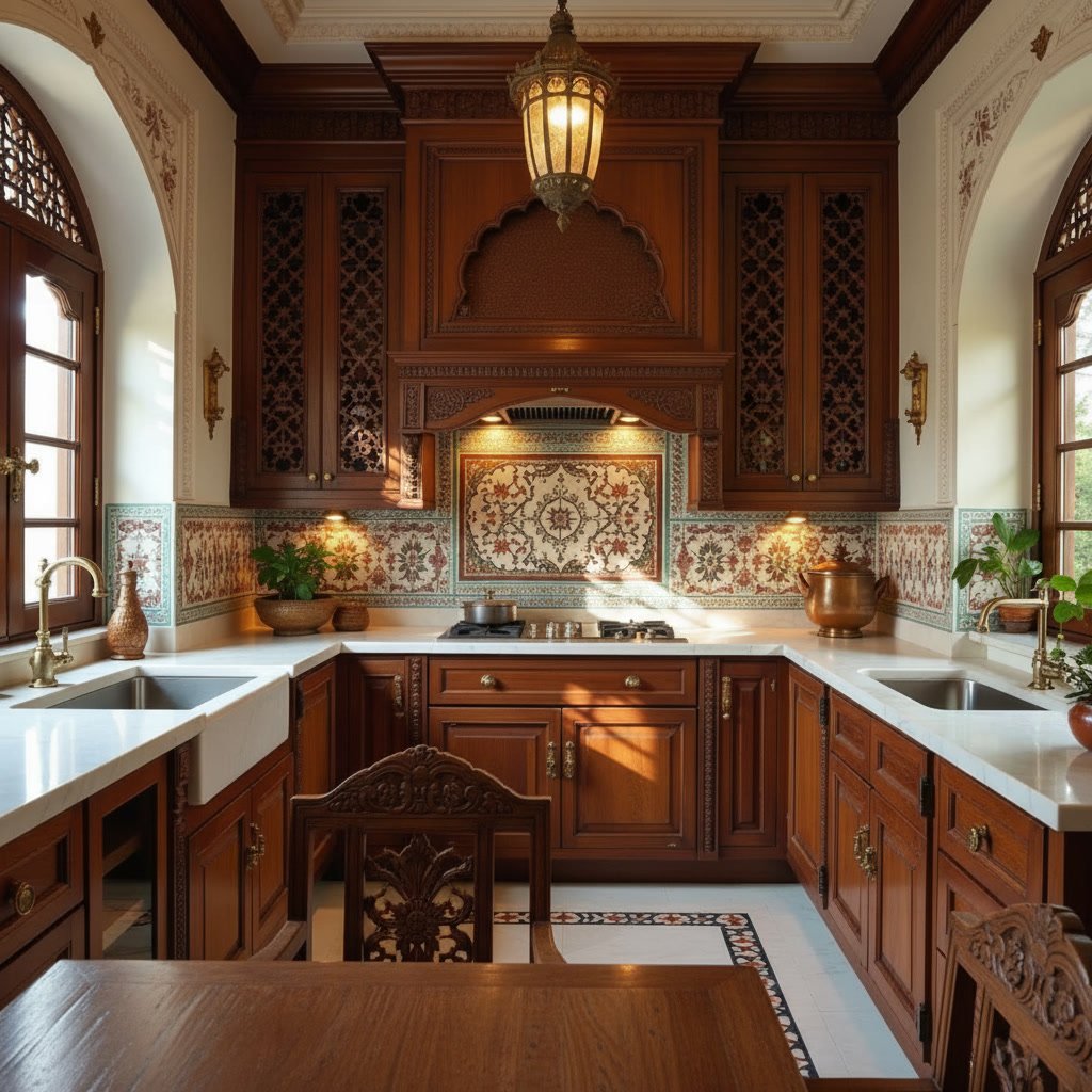 Classic kitchen cabinets