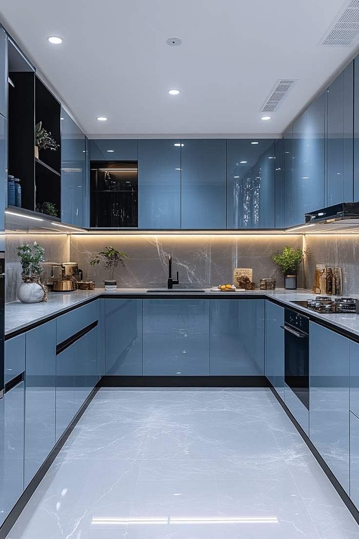 Olive green kitchen cabinets