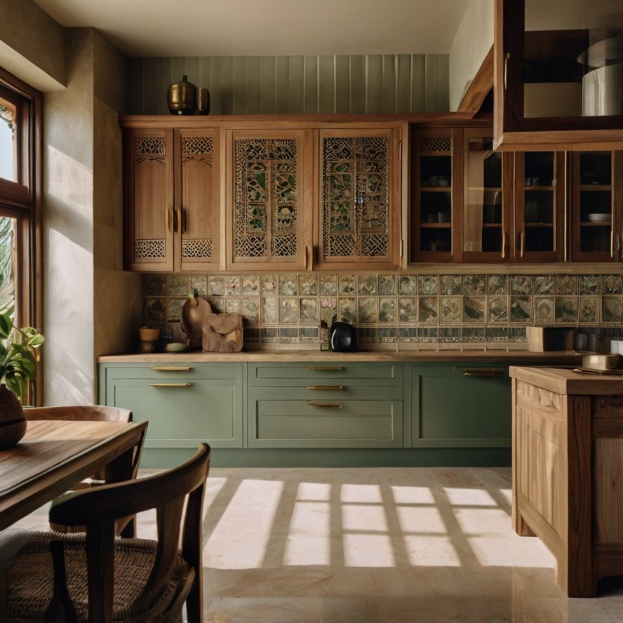 High-end kitchen interior