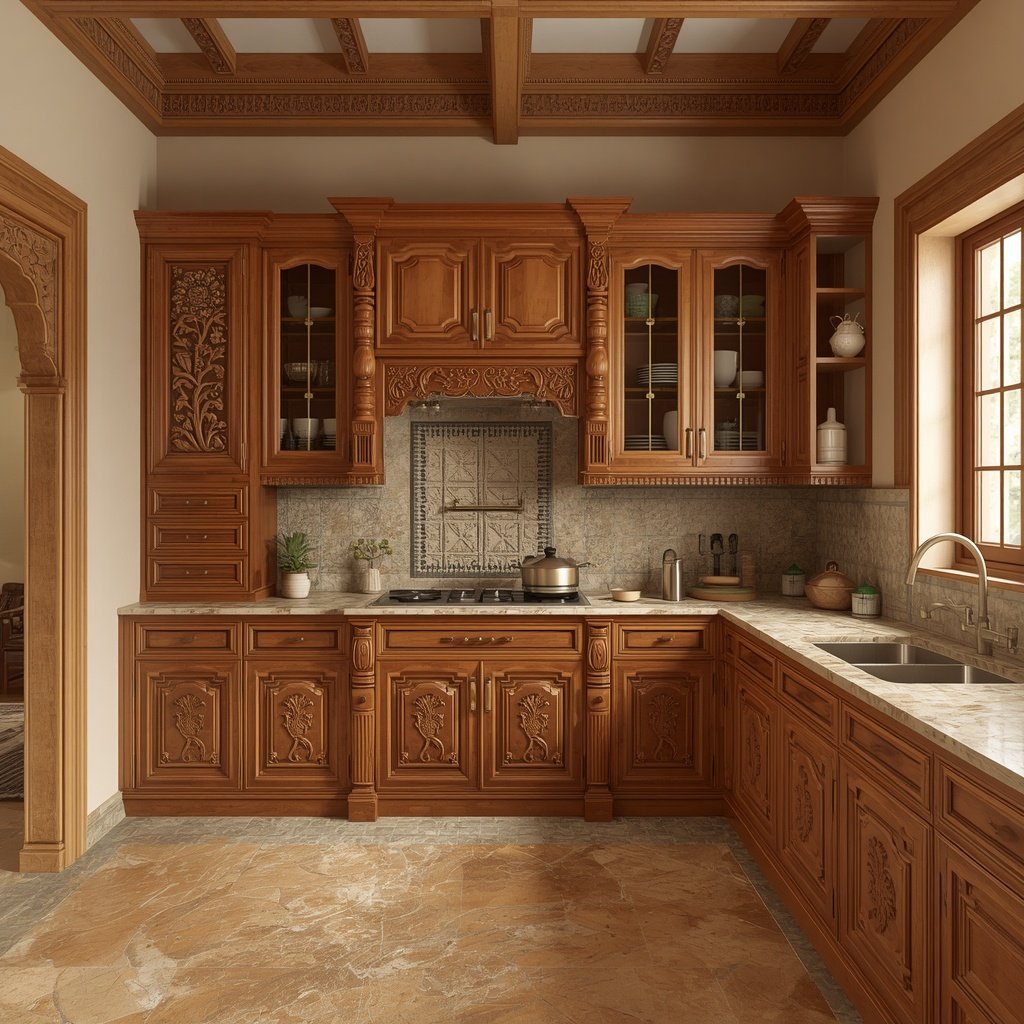 High-end kitchen interior