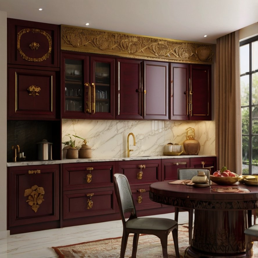 High-end kitchen interior