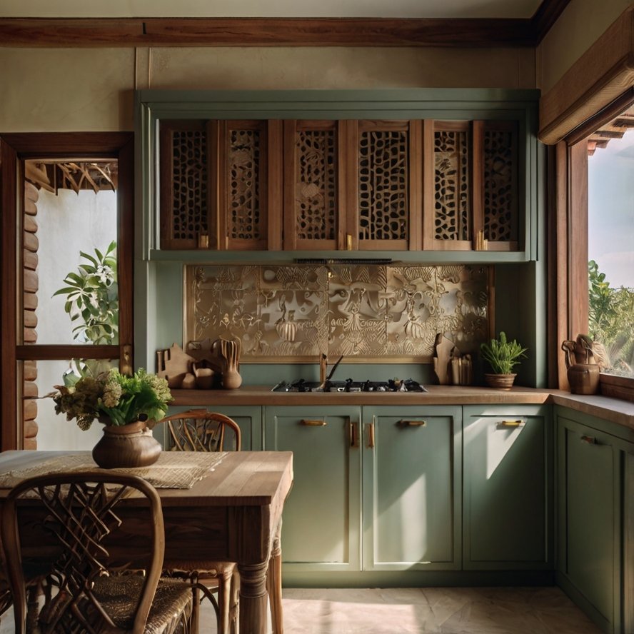 High-end kitchen interior