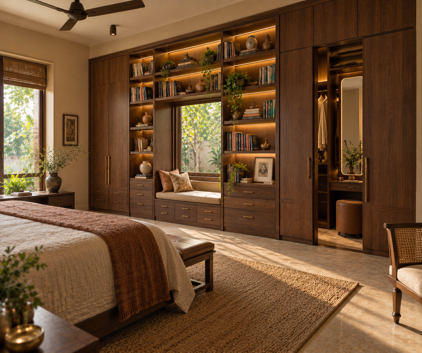 Exquisite wardrobe design